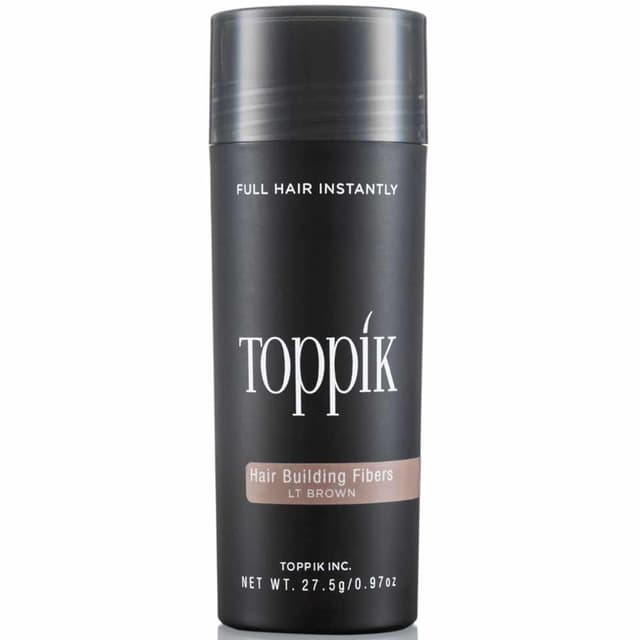 Toppik hårfibrer Light Brown ljusbrun